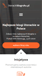 Mobile Screenshot of literackiblogroku.pl